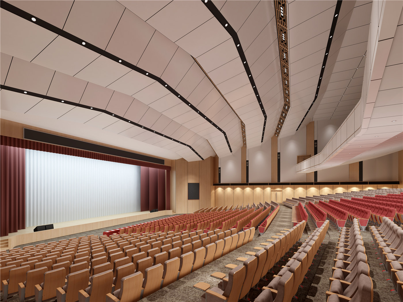 Migliora l'estetica del tuo locale con le sedute per auditorium personalizzabili di produttori rinomati02