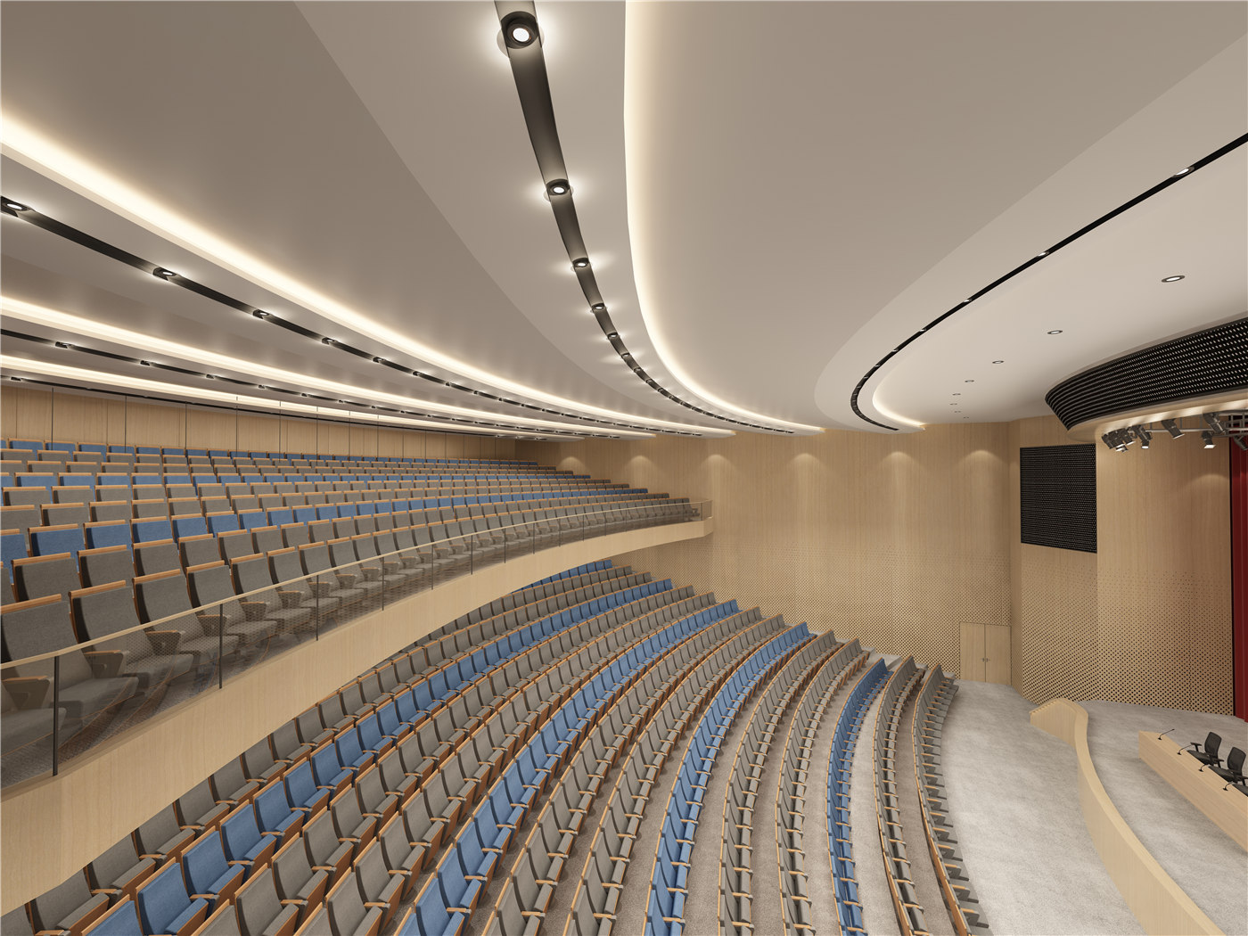 Migliora l'estetica del tuo locale con eleganti sedute per auditorium dei principali produttori12