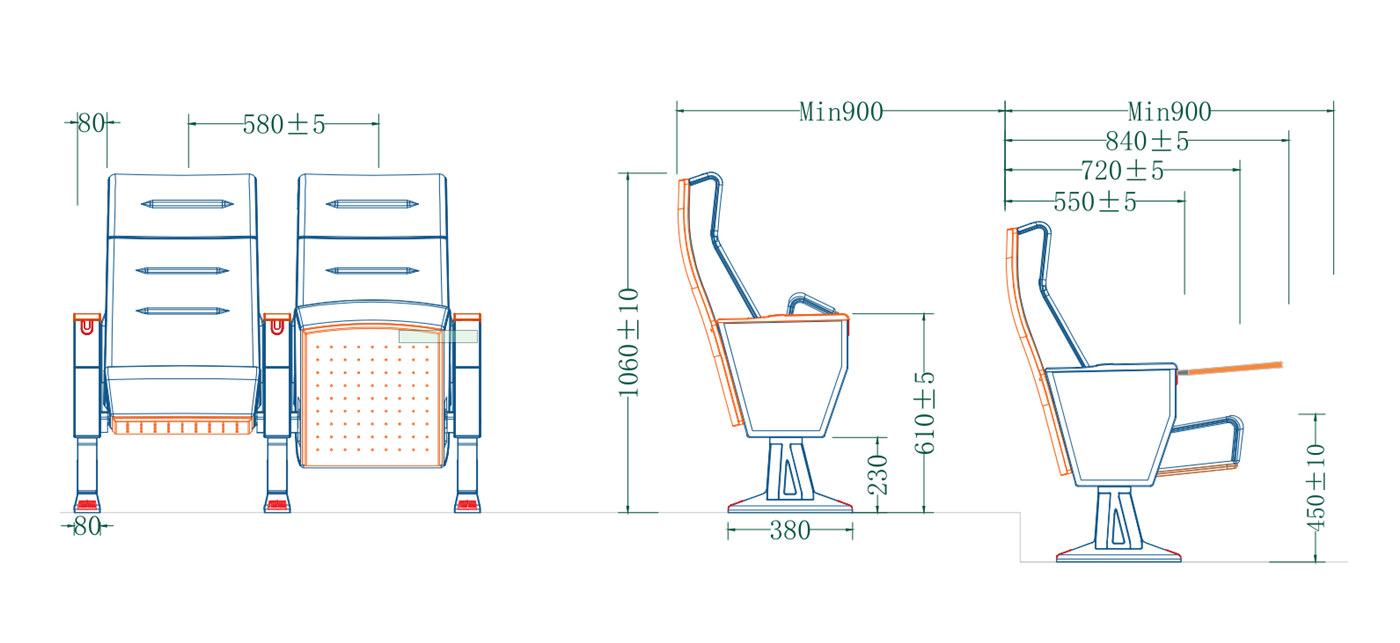 Sperimenta l'epitome di stile e comfort con le sedute per auditorium di rinomati produttori101