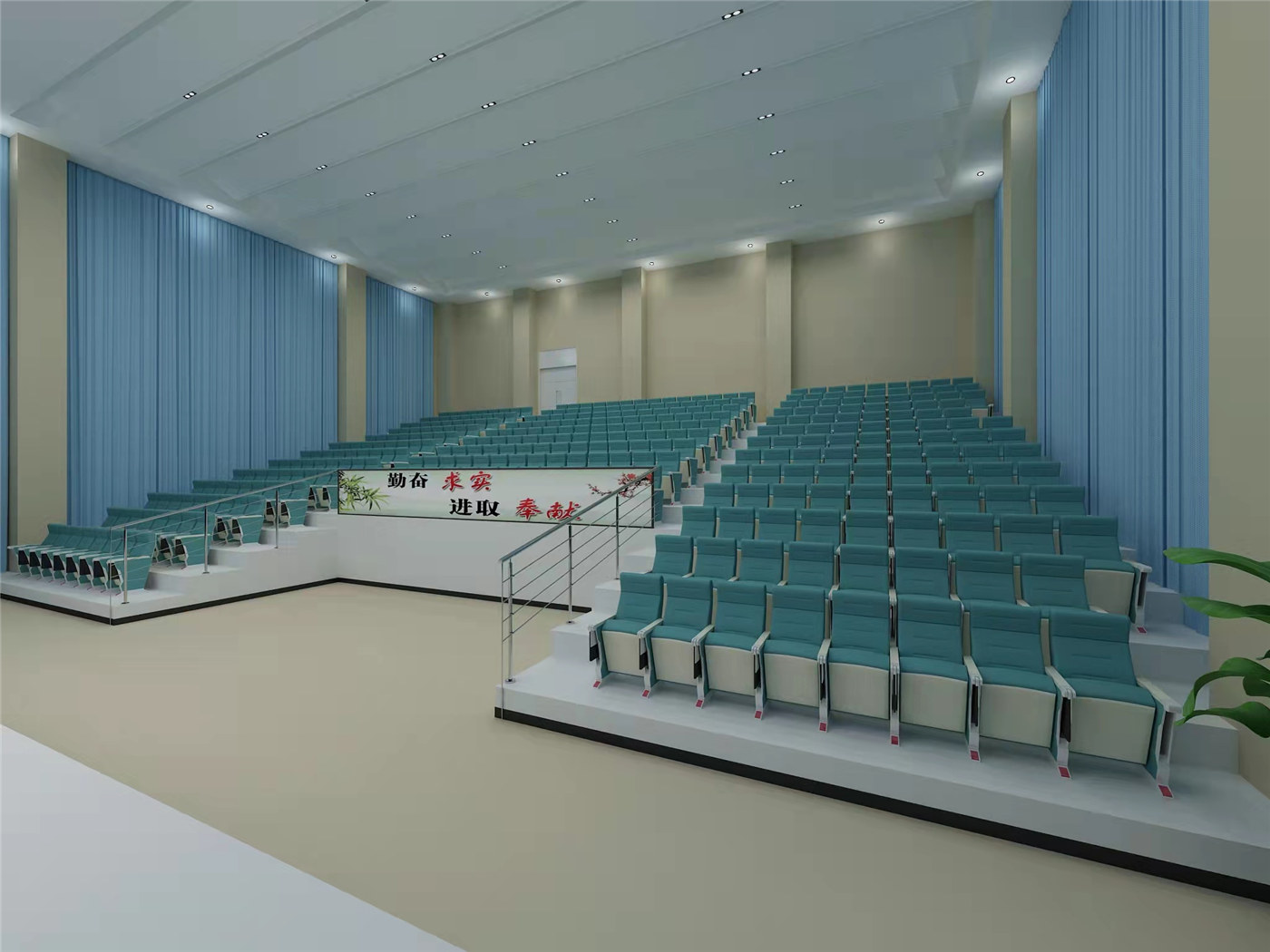 Maggiore comfort per il pubblico: ti aspettano 5 straordinari posti a sedere nell'auditorium102